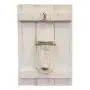 Mason Jar Lantern & Sydney Wall Sconce Lantern Holder - Wall Lantern Hanger - Rustic Home Decor - Available in 20 Colors - Antique White