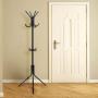 Sylbillionair Coat Hat Metal Rack Organizer Hanger Hook Stand for Purse Handbag Clothes Scarf