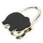 WSSROGY 2 Pcs Foldable Rhinestone Elephant Handbag Purse Hook Hanger Table Foldable Handbag Storage Folding Decor Table Hook