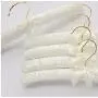 10pcs Random Color 35cm Silk Anti-Slip Hanger Adult Hangers Cloth Rack The Cloth Hangers
