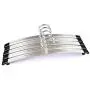 DNJKSA Golden Silver Aluminum Alloy Hanger for Clothes,Strong Metal Shirts Hanger (10 Pieces/Lot)(Random Color) DNJKSA Golden Silver Aluminum Alloy Hanger for Clothes,Strong Metal Shirts Hanger (10 Pieces/Lot)(Random Color)
