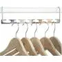 10pcs Folding Shirts Coat Clothes Hanger Holders Save Space Non-Slip Clothing Organizer Practical Racks Hangers for Clothes