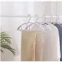 10pcs Random Color Semicircle Hanger Thicken Rotating Wide Shoulder Hanger Clothes Hanging Pants Rack Socks Clip Clothing Wardrobe Storage 10pcs Random Color Semicircle Hanger Thicken Rotating Wide Shoulder Hanger Clothes Hanging Pants Rack Socks Clip Clothing Wardrobe Storage