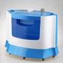 HWZXBCC Handheld Ironing Machine, Electric Iron, Portable Foldable Clothes Steamer,Household Double-Bar Steam Hanging Ironing Machine, (Color : Blue)