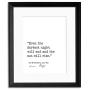 Even the Darkest Night Will End and the Sun Will Rise, Victor Hugo Les Miserables, Author Signature Literary Quote Print. Fine Art Paper, Laminated, Framed, or Canvas with Hanger. Multiple Sizes