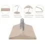TQVAI 50 Pack Cascading Velvet Hangers Chrome Swivel Hooks Ultra Thin No Slip Clothes Hangers, Ivory TQVAI 50 Pack Cascading Velvet Hangers Chrome Swivel Hooks Ultra Thin No Slip Clothes Hangers, Ivory