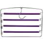 2pcs Random Color Household Clothes Hangers Multi-Layers Anti-Slip Foam Padded Pants Hangers Closet Storage Organizer
