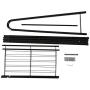 Homebi Garment Rack Metal Clothing Rack Coat Organizer Laundry Closet Storage Entrway Shelving Unit with Hanger and 2-Tier Durable Shelf for Shoes Clothes Storage in Black, 23.6”Wx13.19”Dx63”H Homebi Garment Rack Metal Clothing Rack Coat Organizer Laundry Closet Storage Entrway Shelving Unit with Hanger and 2-Tier Durable Shelf for Shoes Clothes Storage in Black, 23.6”Wx13.19”Dx63”H