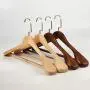 Aviat 2PCs Wooden Suit Hangers,High-Grade Solid Wood Coat Hangers Non Slip Pants Bar-Smooth Finish Standard Coat Hanger Precisely Cut Notches for Jacket,Pant,Suit,Shirts,Skirts Clothes Hangers (E) Aviat 2PCs Wooden Suit Hangers,High-Grade Solid Wood Coat Hangers Non Slip Pants Bar-Smooth Finish Standard Coat Hanger Precisely Cut Notches for Jacket,Pant,Suit,Shirts,Skirts Clothes Hangers (E)