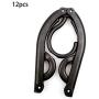 YOYOHOT 12 Pcs Clothes Hanger Travel Hangers - Portable Folding Clothes Hangers Travel Accessories Foldable Clothes Drying Rack for Travel