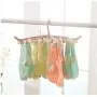 5pcs Random Color 360 Degree Rotation Plastic Racks Hangers Clothes Underwear Socks 52 Clips Drying Rack 5pcs Random Color 360 Degree Rotation Plastic Racks Hangers Clothes Underwear Socks 52 Clips Drying Rack