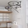 Zero Gravity Racks Zero Gravity Bike Rack - Solid Wall Mounted Bike Storage Rack for Home or Garage - Patented Bike Holder/Bicycle Hanger System (Powder Coat Finish)