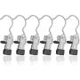 Clothes Pegs - 12pcs Laundry Hook Hold Boot Hanger Stainless Steel Home Clothes Pins Metal Sturdy Clips Travel - Hooks Steel Bamboo Wooden Plastic Pins Clips Hanging Cute Stainless Clothes Hanger