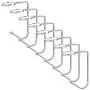 4or8 Purse Hook Hanger Christmas Stocking Hook Unique Design Stainless Steel Sock Hnager Curtain Clips Shower Curtain Hooks for Xmas Stocking