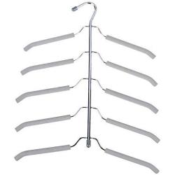 Multi Layers Clothes Organizer Space Saver 5-Layer 400g Clothes Hanger Wardrobe Practical 2pcs Random Color