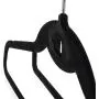HANGERWORLD 20 Black 18inch Flocked Velvet Non Slip Coat Clothes Garment Hangers Trouser Accessory Bar Multi Hook HANGERWORLD 20 Black 18inch Flocked Velvet Non Slip Coat Clothes Garment Hangers Trouser Accessory Bar Multi Hook