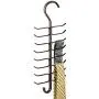 mDesign Vertical Steel Metal Wire Closet Rod Hanging Accessory Organizer for Ties, Belts, Scarves, and Accessories with 17 Storage Hooks - 2 Pack - Bronze mDesign Vertical Steel Metal Wire Closet Rod Hanging Accessory Organizer for Ties, Belts, Scarves, and Accessories with 17 Storage Hooks - 2 Pack - Bronze