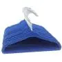 Baby Velvet Hangers - 50-Pack Blue Velvet Hangers, Ultra Thin Non-Slip Junior Hangers for Children Clothes, Space Saving