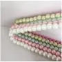 10pcs Random Color 40cm Adult Plastic Hanger Pearl Hangers, for Clothes Pegs Princess Clothespins Wedding Dress Hanger