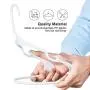 SONGMICS Clothes Hangers Plastic 50 Pack, Easy and Convenient with Widened Non Slip Grooves and Reinforced Ends, White UCRP03W-50 SONGMICS Clothes Hangers Plastic 50 Pack, Easy and Convenient with Widened Non Slip Grooves and Reinforced Ends, White UCRP03W-50