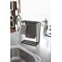 YAMAZAKI home 7146 Dishcloth Hanger, Black