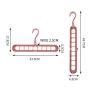 Perfect-display Multi Clothes Coat Hanger Organizer Multi Port Support Baby Clothes Drying Racks Plastic Scarf Cabide Storage Rack Hangers,Pink Perfect-display Multi Clothes Coat Hanger Organizer Multi Port Support Baby Clothes Drying Racks Plastic Scarf Cabide Storage Rack Hangers,Pink
