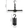 Space Saving Hnagers,【2 Pack】Multi-Functional Magic Hangers 12 in 1 Telescopic Foldable Household Hook, Suit Hangers Closet Organizer for Clothes Belts (Black)