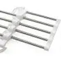 5PC Random Color 5 in 1 Clothes Hangers Multi-Functional Pants Storage Rack Adjustable Stainless Steel Wardrobe Pants Shelves Decoration