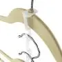 HANGERWORLD 24 White 5.7inch Plastic Space Saving Multi-Hang Coat Clothes Garment Hanger Connector Hooks HANGERWORLD 24 White 5.7inch Plastic Space Saving Multi-Hang Coat Clothes Garment Hanger Connector Hooks