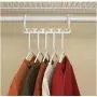 10PC 5 Hole Magic Wander Hangers Clothes Space Saver Space Saver Wonder Magic Clothes Hanger Hook Hangers for Clothes