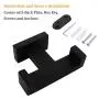 Double Bath Towel Hook, Suyar Stainless Steel Double Robe Hook, Bathroom Kitchen Towel Hanger, Hand Towel Holder for Wall, Matte Black