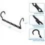 Cascading Hanger organizer for Clothing Wardrobe,Closet Space Hanger organizer Saver Pack of 10 Pack with Sturdy Plastic Hanger Clothes Hangers Organizer for Heavy Clothes ,Trouser, Jeans Etc Cascading Hanger organizer for Clothing Wardrobe,Closet Space Hanger organizer Saver Pack of 10 Pack with Sturdy Plastic Hanger Clothes Hangers Organizer for Heavy Clothes ,Trouser, Jeans Etc