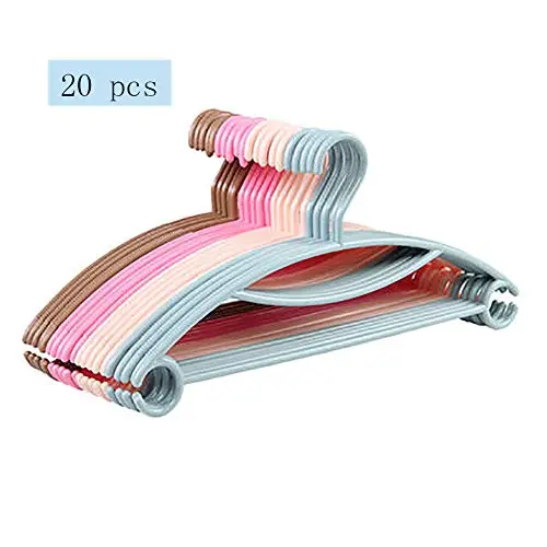 HJYPYJ Magic Hanger,Non-Slip Multifunctional Hangers,Curved Not Wrinkled Not Easily Deformed Space-Saving Organizer Hangers,Random Color Hook Design on Both Sides/Random Color / 40x17cm HJYPYJ Magic Hanger,Non-Slip Multifunctional Hangers,Curved Not Wrinkled Not Easily Deformed Space-Saving Organizer Hangers,Random Color Hook Design on Both Sides/Random Color / 40x17cm