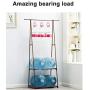 1pcs Random Color Floor Standing Coat Rack Bedroom Furniture Steel Tube Removable Floor Hanger Shoes Bags Boxes Organizer Clothes Hanger Stand