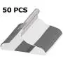 LEMY 50PCS/Lot Non-Slip Plastic Hangers Ultra Lightweight Closet Clothes Organizer with Non Slip Stripes,No Sticky Velvet,Great for Dress,Skirts,Sweater,Coat