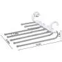 WAOU Massy Pants Hangers Multi-Layer Hanging Pants 5 in 1 Pants Rack Stainless Steel Pants Hangers Folding Storage Rack Space Saver Storage for Trousers Scarf Tie Belt Adjustable(2 Pack) … WAOU Massy Pants Hangers Multi-Layer Hanging Pants 5 in 1 Pants Rack Stainless Steel Pants Hangers Folding Storage Rack Space Saver Storage for Trousers Scarf Tie Belt Adjustable(2 Pack) …