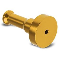 yanQxIzbiu Metallic Wall Hook Bathroom Door Clothes Hat Bag DIY Towel Hanger Rack Holder - Golden