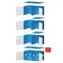GEORGE&DANIS Portable Wardrobe Closet Plastic Dresser Bedroom Armoire DIY Cube Storage Organizer, White, 18 inches Depth, 2x4 Tiers GEORGE&DANIS Portable Wardrobe Closet Plastic Dresser Bedroom Armoire DIY Cube Storage Organizer, White, 18 inches Depth, 2x4 Tiers