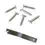 T-Screw Security Hangers - 100 Pack - T-Screws Picture Frame Locking Hardware to Lock Artwork