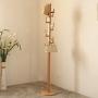 AIDELAI Coat Rack Entrance Coat Rack Beech Clothes Shelf Modern Minimalist Bedroom Hanger European Style Creative Hanger (Color : D) AIDELAI Coat Rack Entrance Coat Rack Beech Clothes Shelf Modern Minimalist Bedroom Hanger European Style Creative Hanger (Color : D)