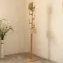 AIDELAI Coat Rack Entrance Coat Rack Beech Clothes Shelf Modern Minimalist Bedroom Hanger European Style Creative Hanger (Color : D)