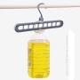 WXR Magic Hangers Space Saving Clothes HangersSmart Closet Space Saver 3 Pack Sturdy Plastic Coat Hanger for Heavy ClothesOrganizer for Closet Wardrobe System (Gray) WXR Magic Hangers Space Saving Clothes HangersSmart Closet Space Saver 3 Pack Sturdy Plastic Coat Hanger for Heavy ClothesOrganizer for Closet Wardrobe System (Gray)