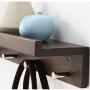 WZP Clothing Display Rack Creative Wall Rack Bedroom Hanger,Solid Wood Coat Rack Wall-Mounted Porch Wall Hanger Hook Can Be Placed in Clothes/As Shown / 61cm