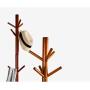 WYQSZ Coat Rack Coat Rack Floor Simple Modern Hanger Bedroom Solid Wood Clothes Rack Creative Economy Coat Rack Coat Rack - Coat Rack 8563