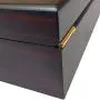 4 Less CO 24 Piece Ebony Walnut Wood Mens Watch Boxes Display Case Collection Jewelry Boxes Storage Glass Top - 108724E 4 Less CO 24 Piece Ebony Walnut Wood Mens Watch Boxes Display Case Collection Jewelry Boxes Storage Glass Top - 108724E