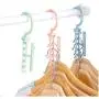 10PC Random Color Creative Multilayer Windproof Hanger Fixed Holder Buckle Household Anti-Slip Clothes Hanger Plastic 5 Circle Hanger Decoration 10PC Random Color Creative Multilayer Windproof Hanger Fixed Holder Buckle Household Anti-Slip Clothes Hanger Plastic 5 Circle Hanger Decoration