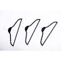 Black Extra Non Slip Rubber Coated Suit Hanger (30 Pack)