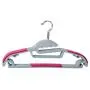 wet and dry slip plastic hanger 5pcs a lot Seamless installed home-magic pants rack clothes hangers (Dark Gray) wet and dry slip plastic hanger 5pcs a lot Seamless installed home-magic pants rack clothes hangers (Dark Gray)