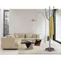 Floor Hanger Leqi Fashion Coat Rack Hanger Floor Tree Clothes Rack Floor Hangers Bedroom Simple Modern Silver Multifunctional Coat Rack (Color : Gray)