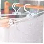 10 Pcs Plastic Cloth Hangers with Non-Slip Big Clips Closet Organizing Tool Saving More Space for Slack Trouser Jeans Towels 10 Pcs Plastic Cloth Hangers with Non-Slip Big Clips Closet Organizing Tool Saving More Space for Slack Trouser Jeans Towels